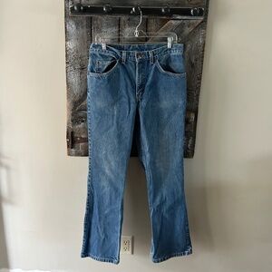 Vintage Men's GWG Stone Wash Boot Cut Jeans